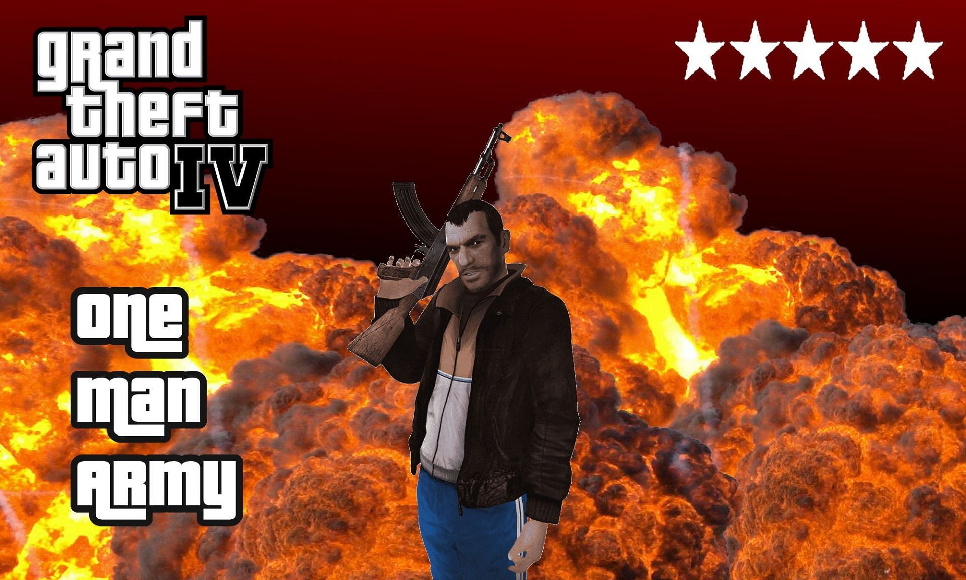 Niko Bellic is not a man to mess with in GTA 4 (Image via Sportskeeda)