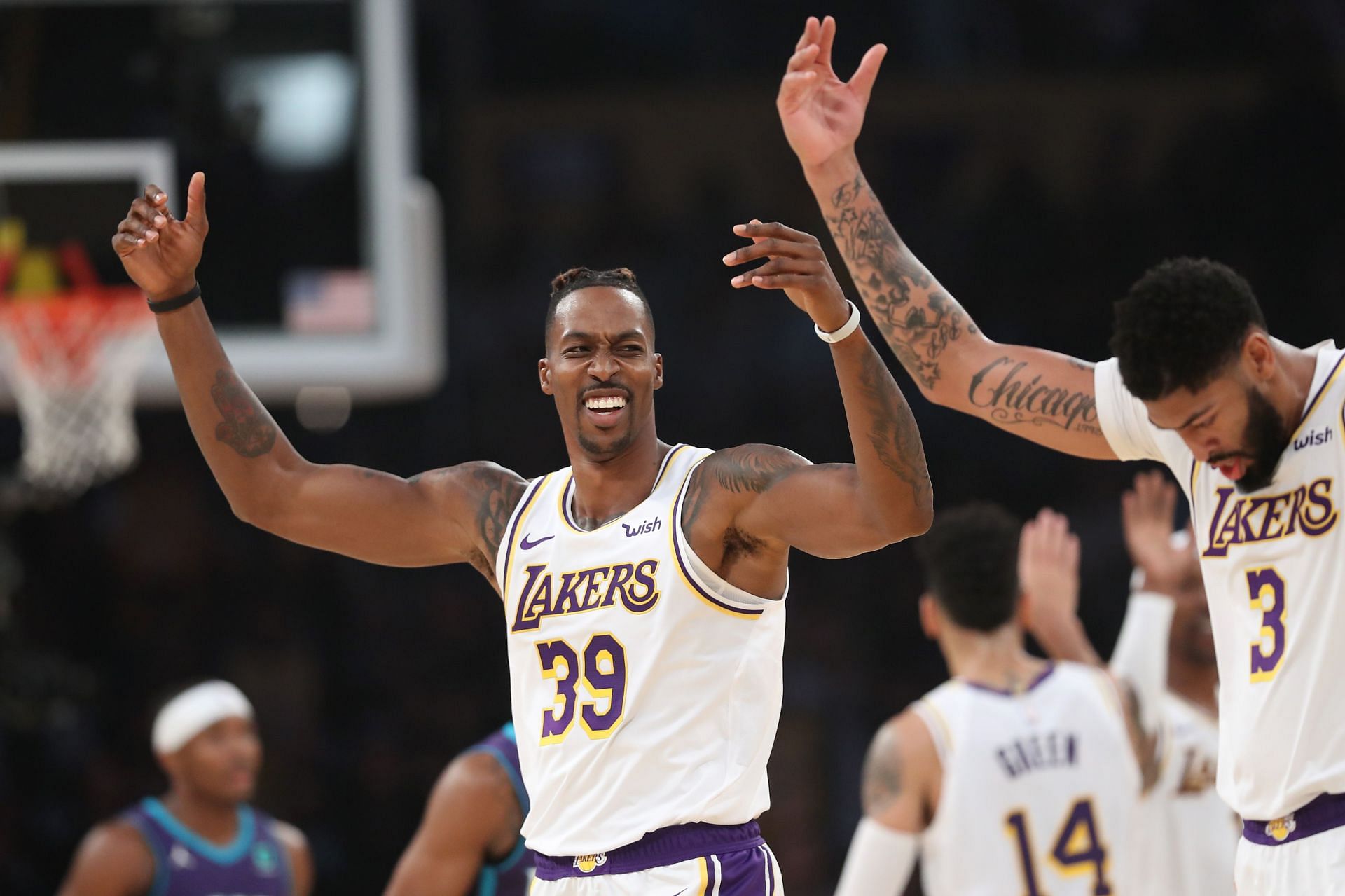 Anthony Davis and Dwight Howard are key players in the LA Lakers&#039; big-man rotation