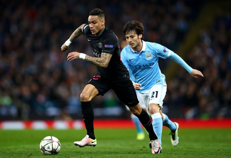 Gregor van der wiel in action for PSG