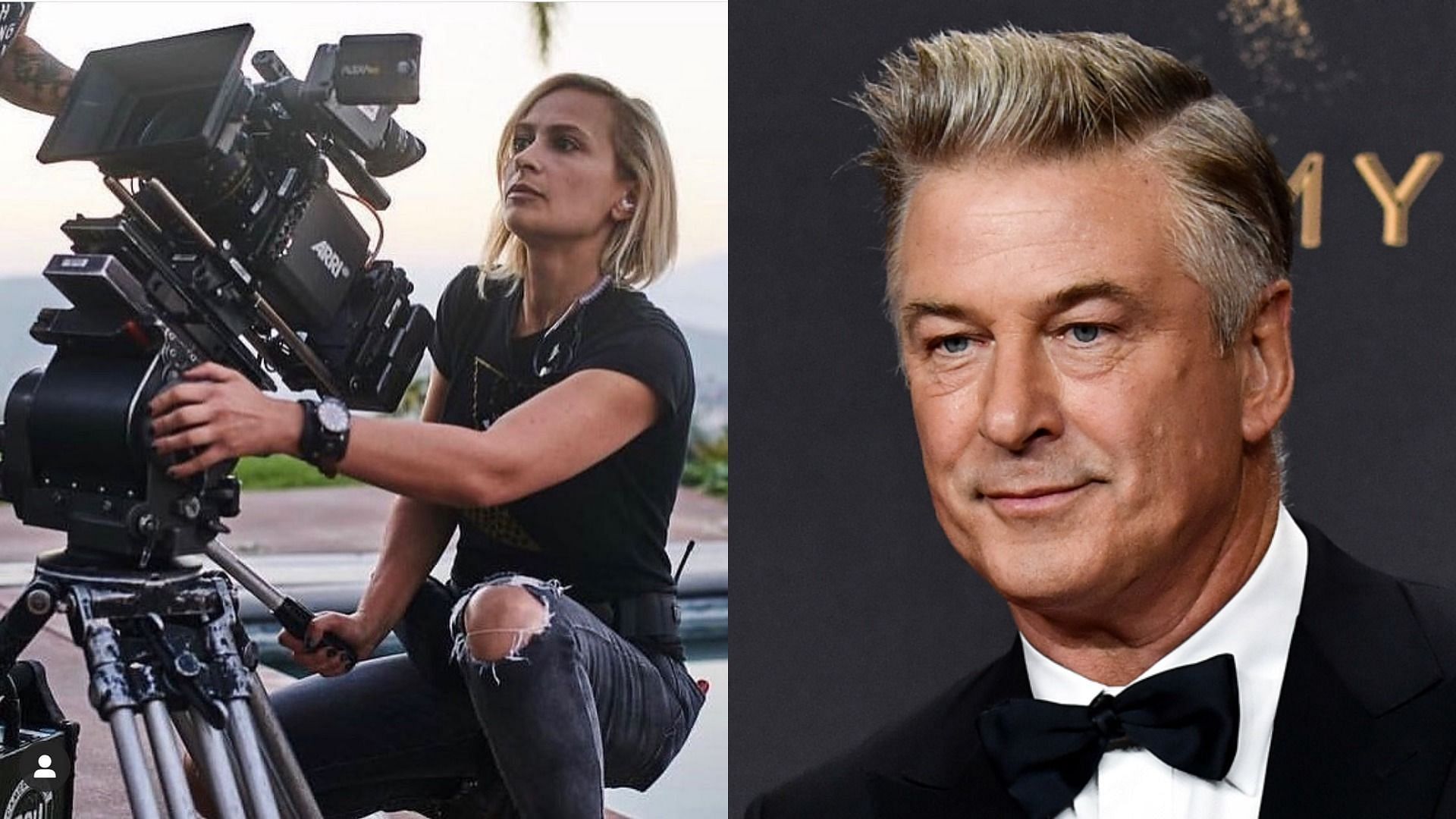 Halyna Hutchins was shot after Alec Baldwin accidentally fired a prop gun on the set of &#039;Rust&#039; (Image via Loni Love/Facebook and Getty Images)