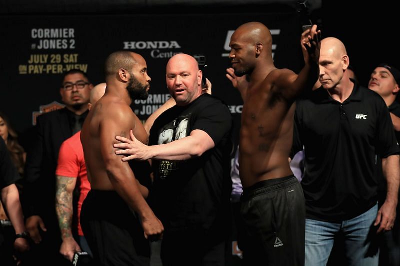 Daniel Cormier and Jon Jones square off at UFC 214: Weigh-ins