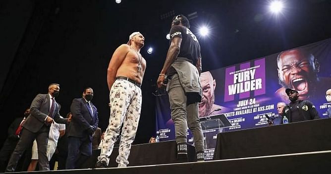 What is Tyson Fury vs. Deontay Wilder 3 press conference's date & time?