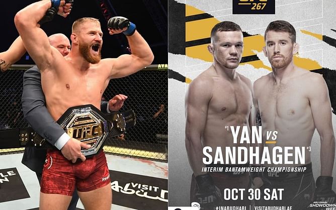 Jan Blachowicz casts his prediction for the Petr Yan vs. Cory Sandhagen interim bantamweight title fight at UFC 267