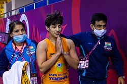 Anshu Malik fulfils father’s dream with historic win at Wrestling World Championships