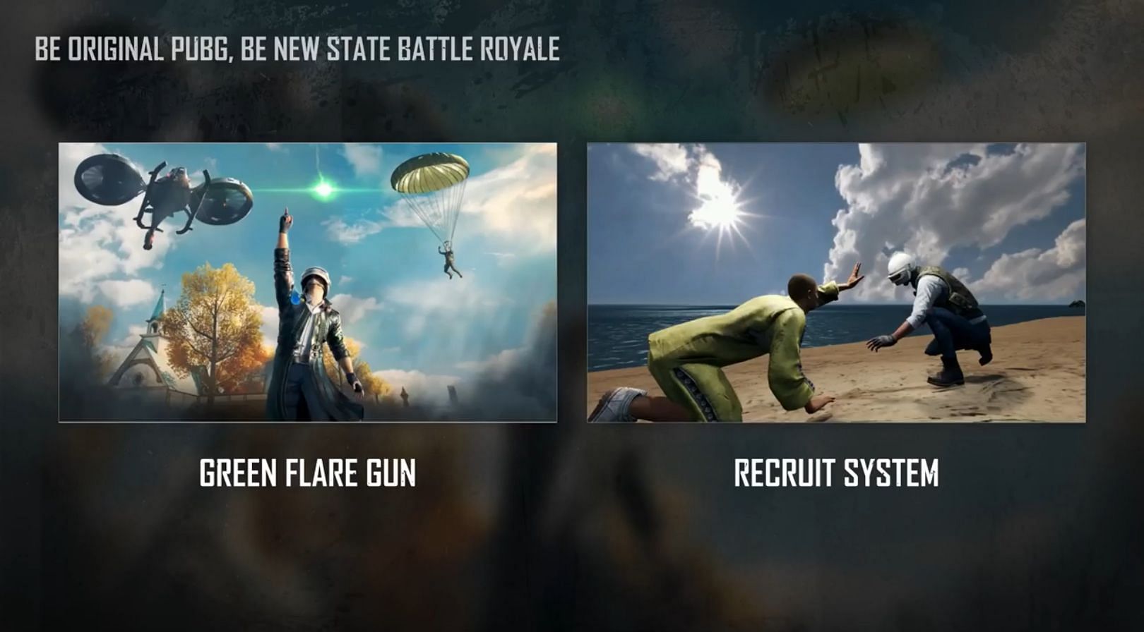 PUBG New State Features recruit system