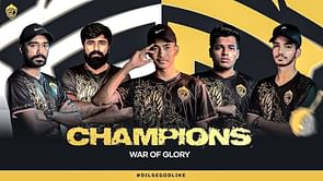GodLike crowned champions of BGMI War of Glory