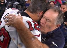What did Bill Belichick have to say to Tom Brady after Buccaneers win?
