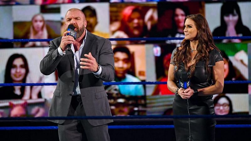 Triple H and Stephanie McMahon haven&#039;t wrestled as a team since 2018