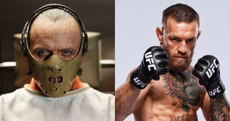 Hannibal Lecter (left), Conor Mcgregor (right) [Images Courtesy: @looper on YouTube, @thenotoriousmma via Instagram]