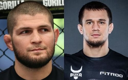 Khabib Nurmagomedov (left); Usman Nurmagomedov (right) (*Images courtesy: @bellatormma Instagram)