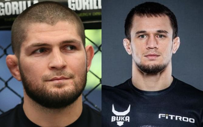 "Khabib taught me everything" - Usman Nurmagomedov heaps praise on 'The Eagle' after dominant win at Bellator 269