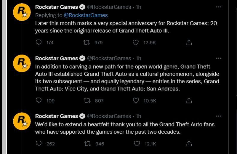 GTA fans have much to look forward to (Image via Rockstar Games, Twitter)