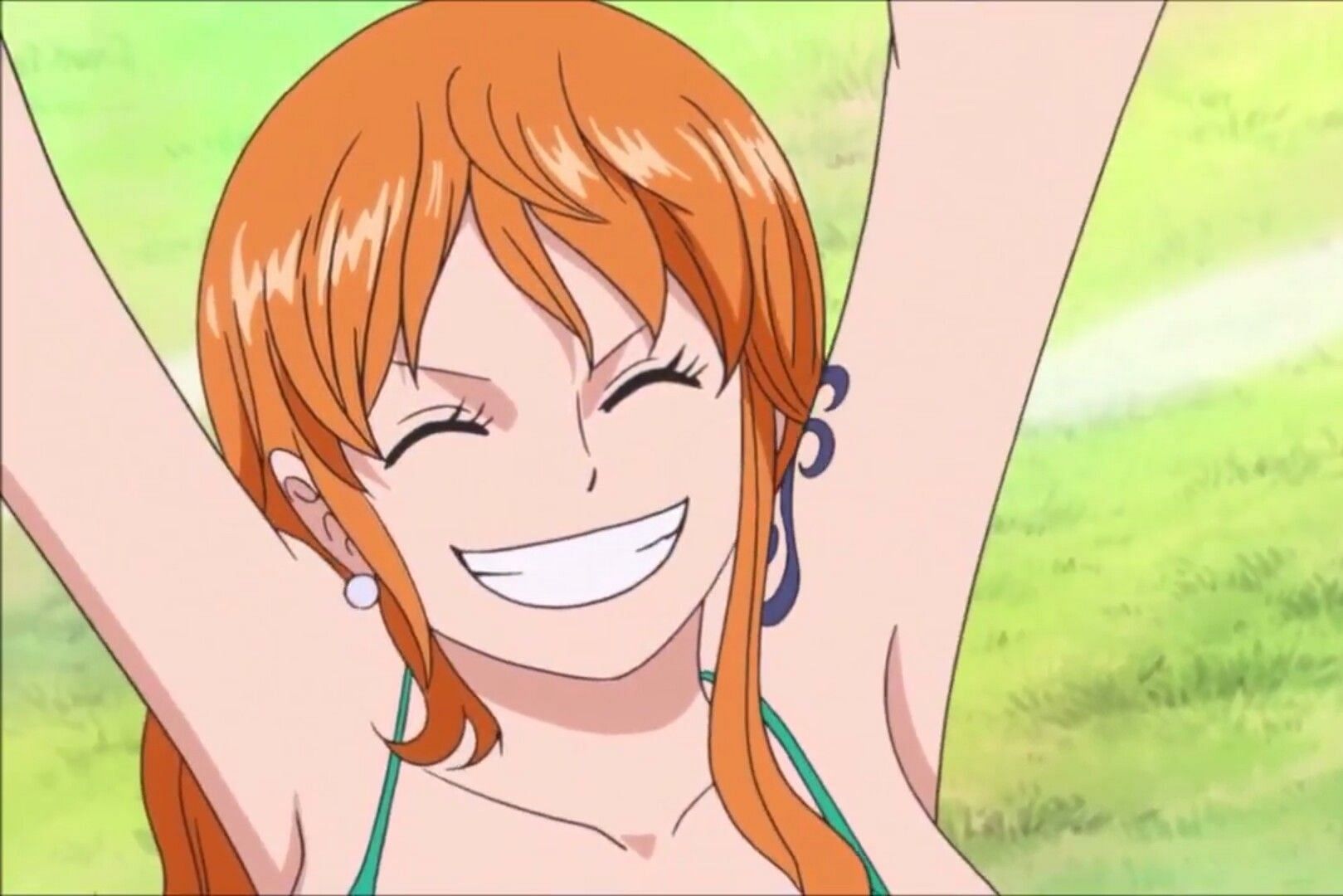 Nami in One Piece (Image via Pinterest)