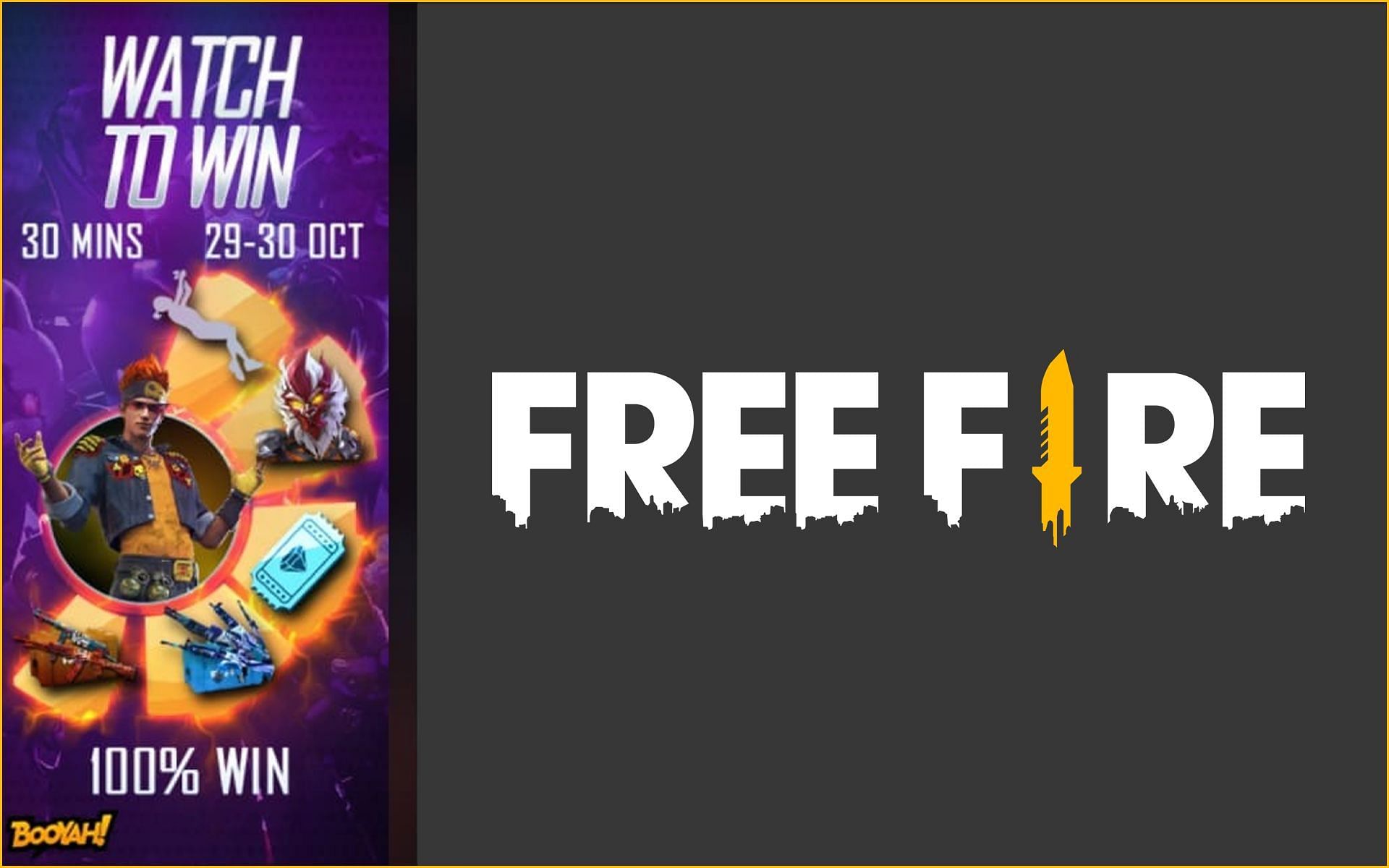 Free Fire Watch to Win event (Image via Sportskeeda)