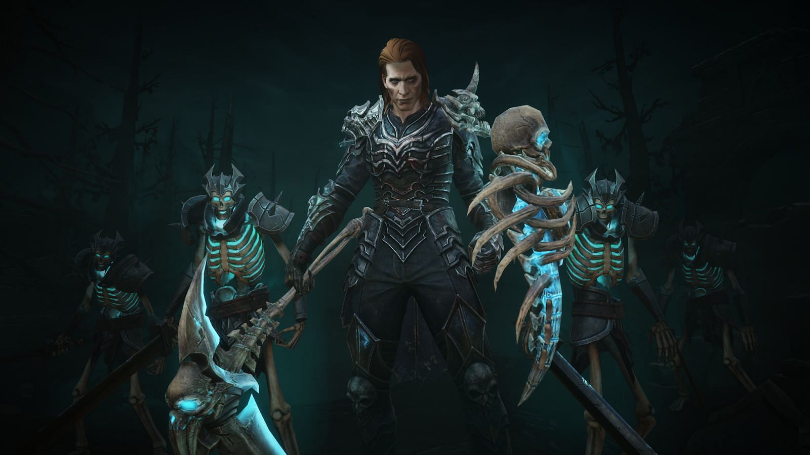 Diablo Immortal introduces the Necromancer class (Image via Blizzard)