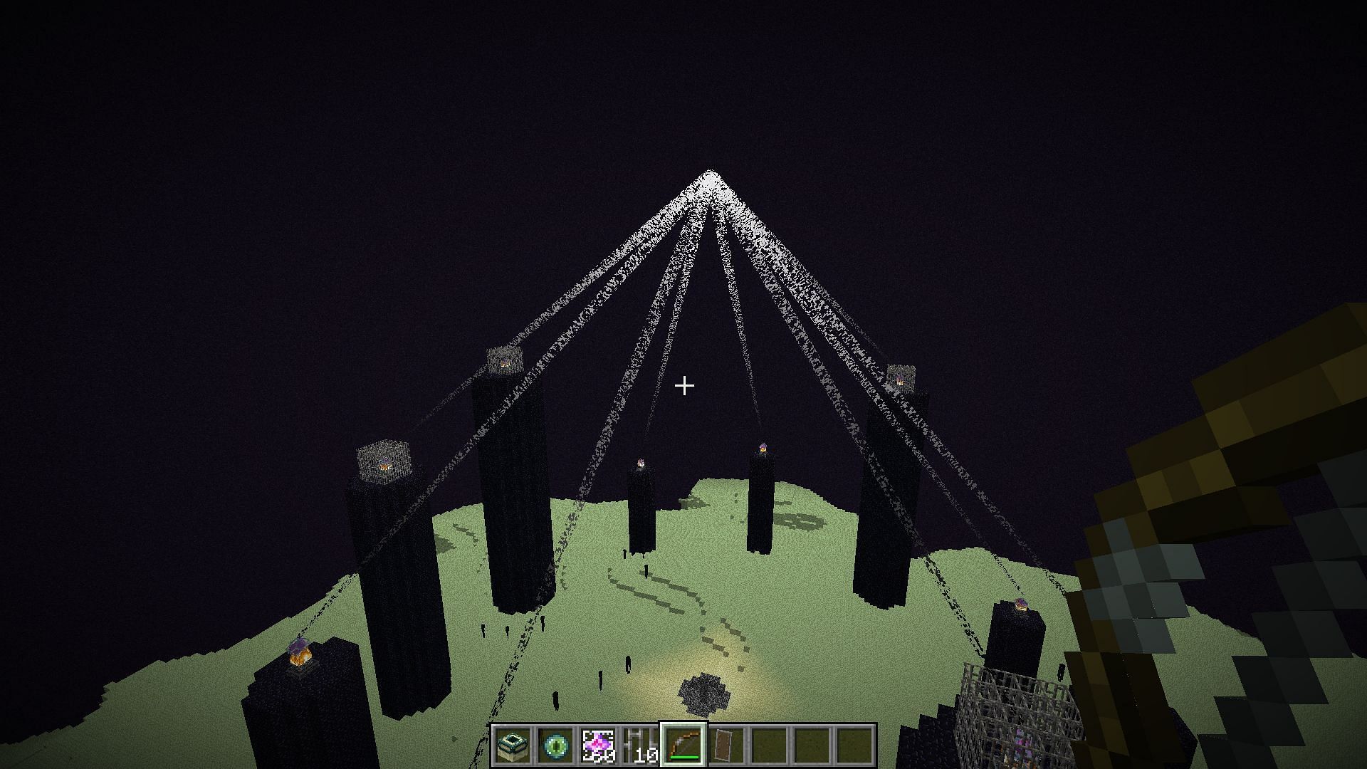 Ender dragon respawning (Image via Minecraft)