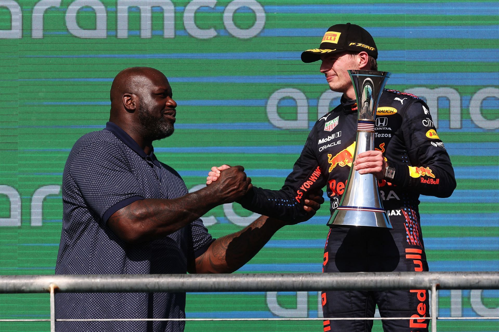 Max Verstappen doubled his championship tally and was awarded the driver of the day for his win in the F1 US GP 2021. Photo: Chris Grathen/Getty Images