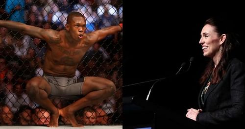 Israel Adesanya has called out New Zealand prime minister Jacinda Ardern for her recent remarks about MMA fighters