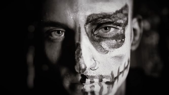 Why does Darby Allin wear face paint?