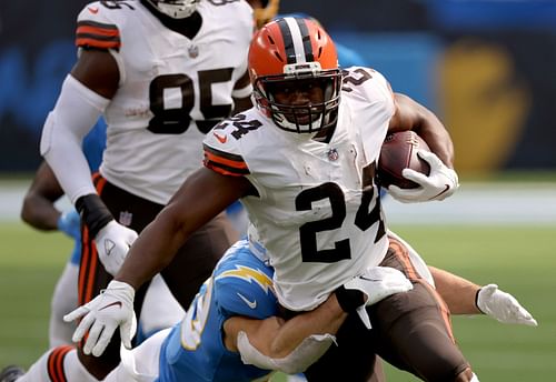 Cleveland Browns running back Nick Chubb