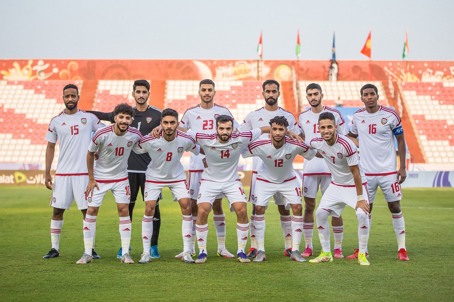 United Arab Emirates are the highest-ranked side in Group E ahead of Oman, India and Kyrgyzstan. (Image - @UAEFNT)