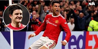 “His leap and timing was perfect” - Harry Maguire says Cristiano Ronaldo’s winner for Manchester United was ‘right in the corner’