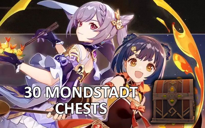 Genshin Impact Moonchase Festival Chest locations in Mondstadt How to