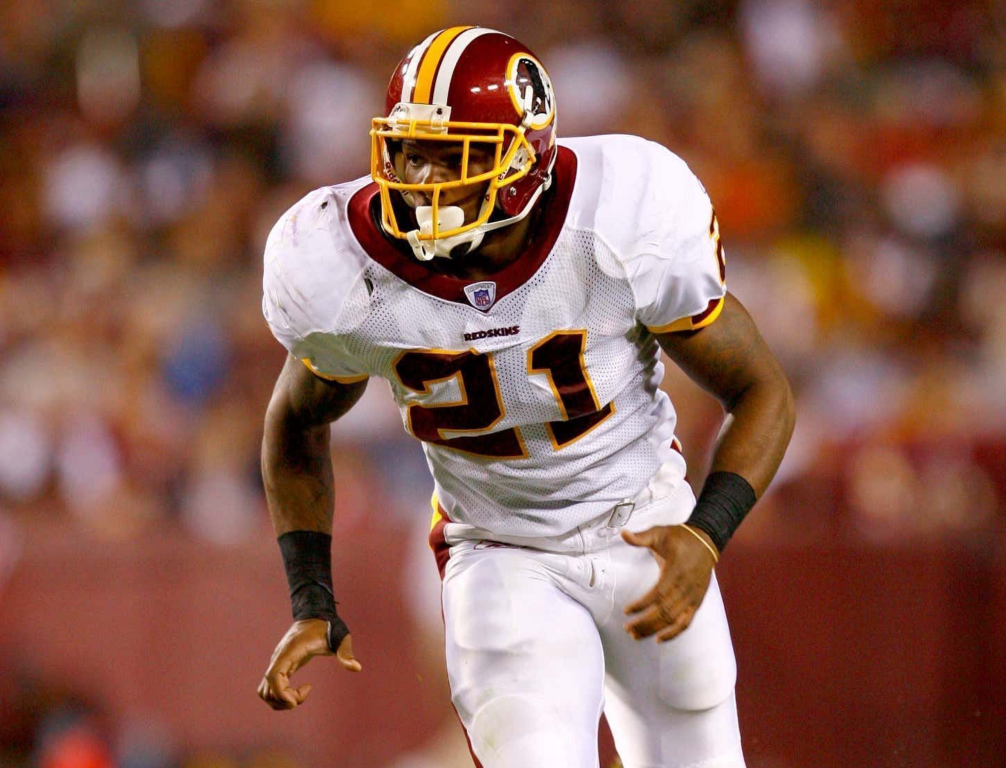 The late Sean Taylor will have his jersey retired. Picture via Barstool Sports Twitter
