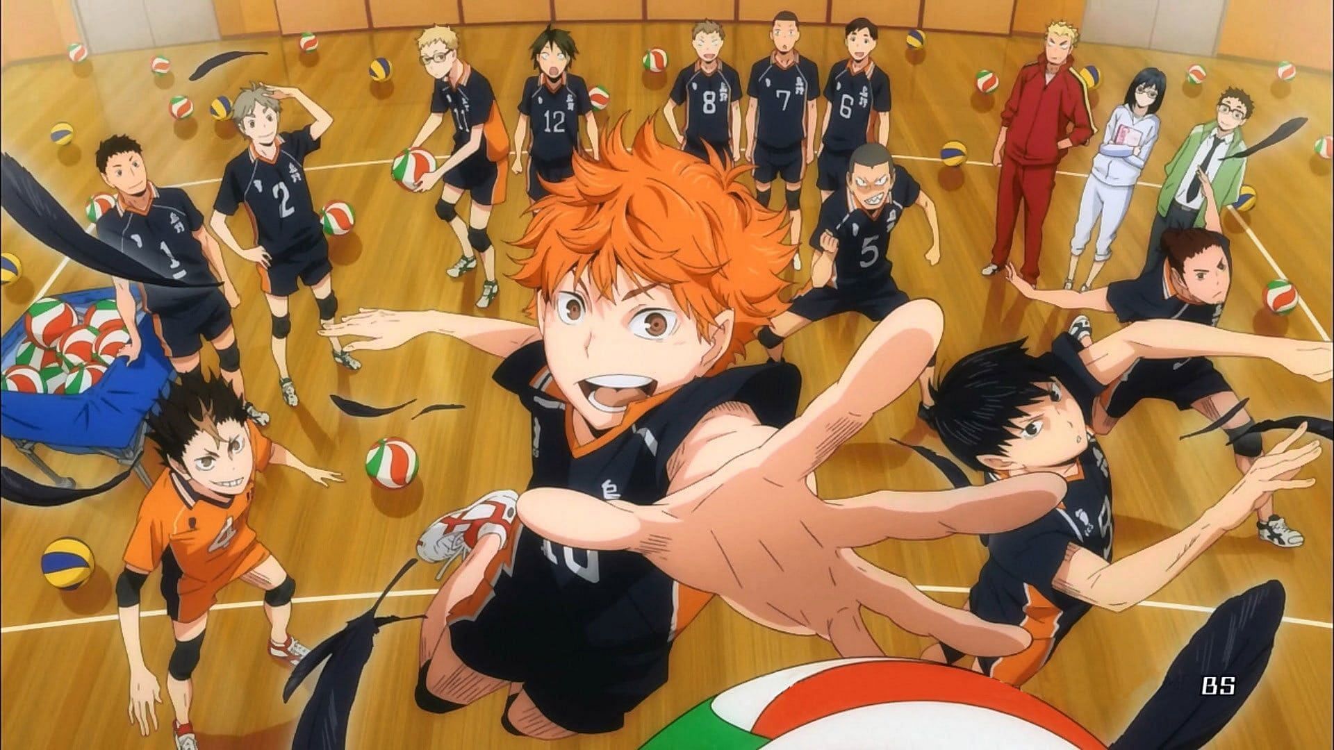 The best Volleyball anime Haikyuu  Steemit