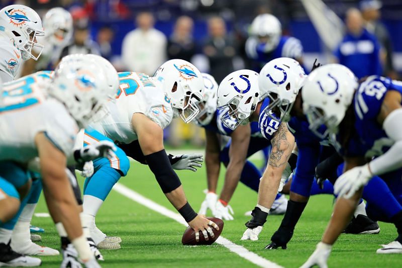 Miami Dolphins v Indianapolis Colts in 2018