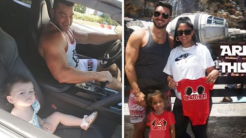 Brian Cage and Ethan Page are two of many AEW stars who are fathers