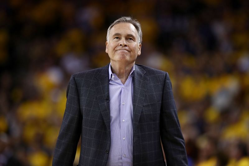 Mike D&#039;Antoni with the Houston Rockets