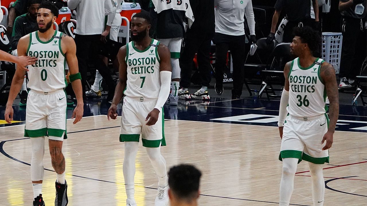 The Boston Celtics revamped their lineup to challenge for the NBA championship. [Photo: NBC Sports]
