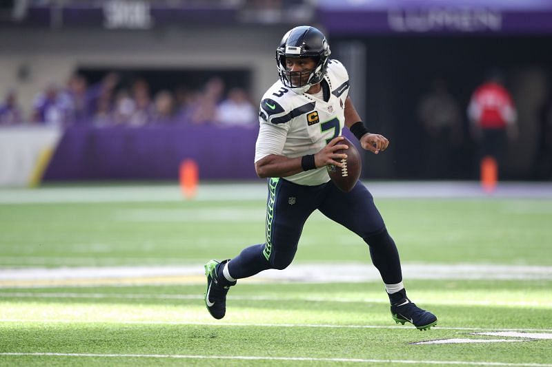 Seattle Seahawks quarterback Russell Wilson