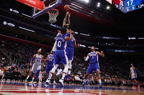 Philadelphia 76ers will host the Detroit Pistons on Thursday.