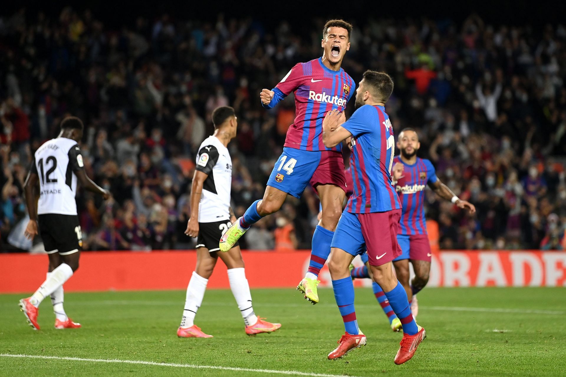 Barcelona secured a 3-1 La Liga victory over Valencia over the weekend