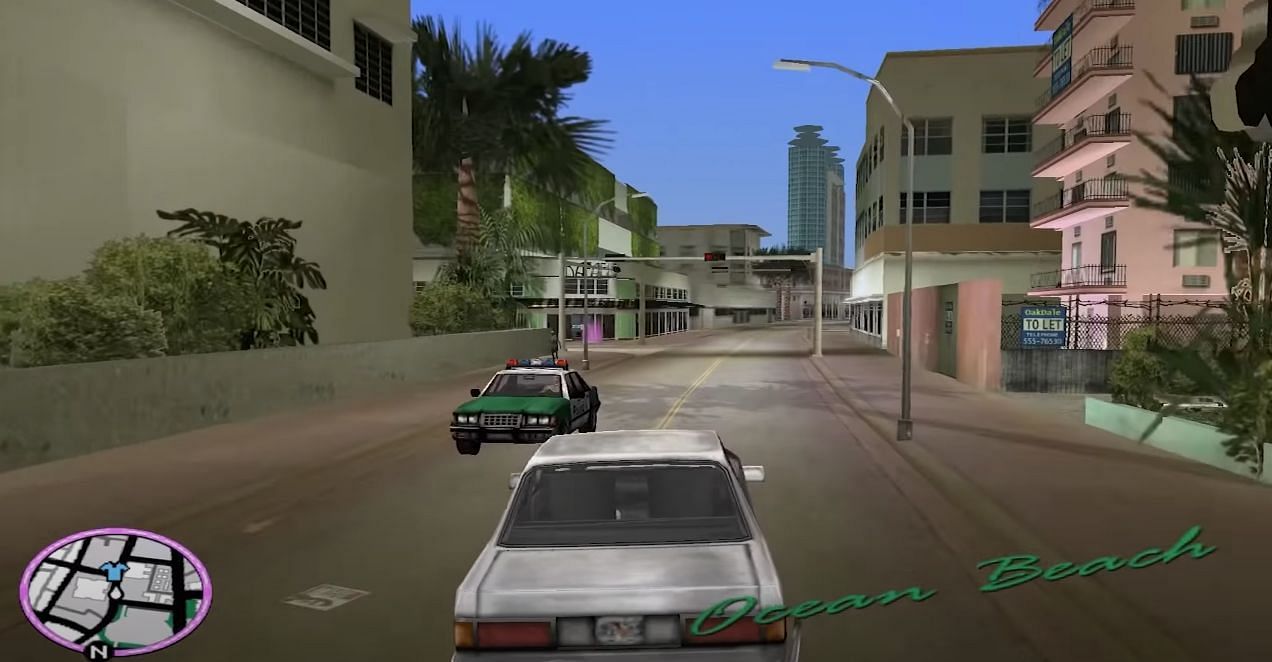 Vice City is practically an upgrade to GTA 3 in every way related to gameplay (Image via Rockstar Games)