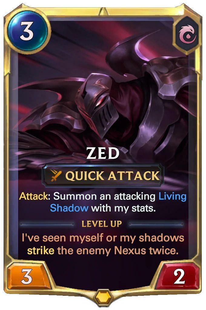 Zed uses quick attack to great use (Images via Riot Games)