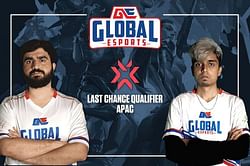 Global Esports is not traveling to Thailand, might play the APAC Last Chance Qualifier from Chennai