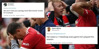 "He's not the United type" - Fans rip Manchester United star for uninspiring comments after humiliating loss to Liverpool