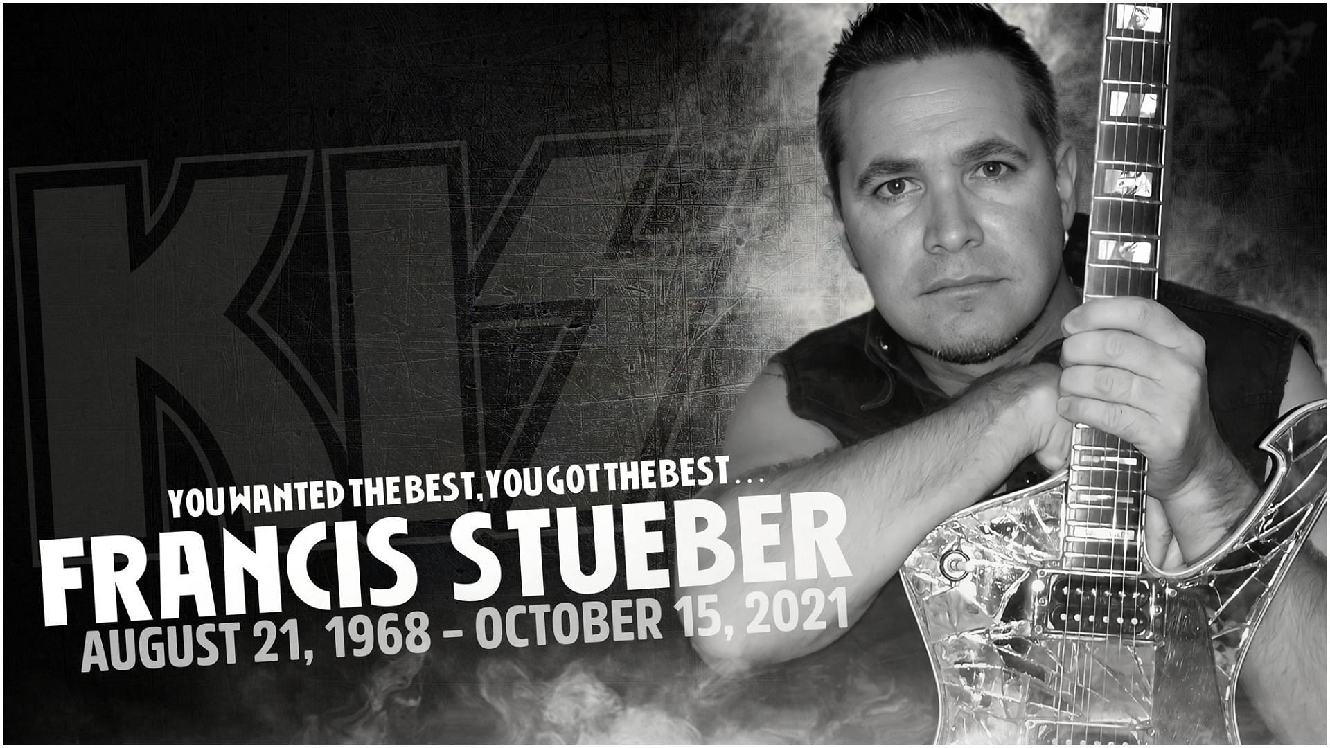 Francis Stueber recently passed away at the age of 52. (Image via Getty Images)