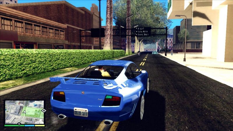 GTA : SA/Graphic mod and super car in android/By@V£ 