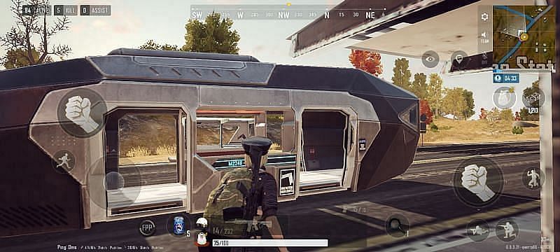 Futuristic vehicles in PUBG New State (Image via PUBG New State)