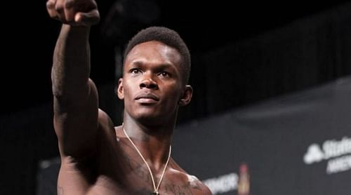 UFC middleweight champion Israel Adesanya