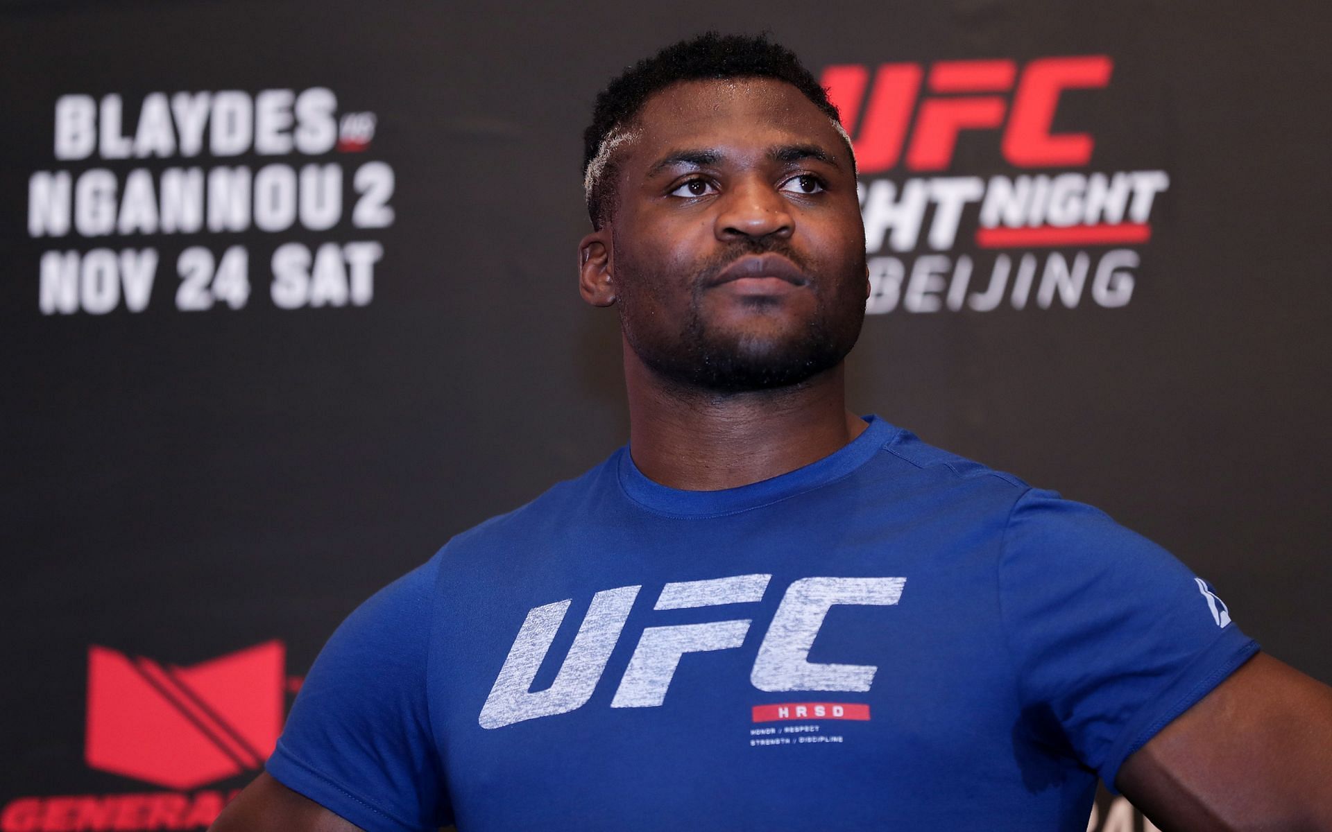 UFC heavyweight champion and the No.5-ranked men&#039;s pound-for-pound fighter Francis Ngannou