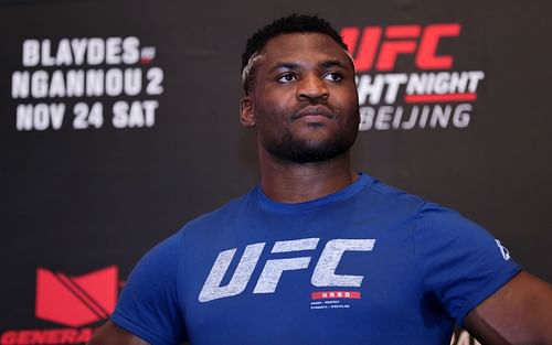 UFC heavyweight champion and the No.5-ranked men's pound-for-pound fighter Francis Ngannou