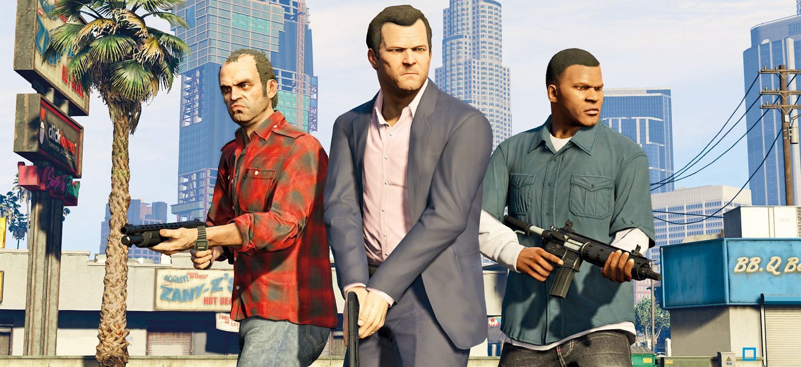 GTA 5 feels great to play thanks to its control layout (Image via Rockstar Games)