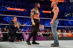 WWE Crown Jewel में रोमन रेंस vs ब्रॉक लैसनर के बीच मैच का नतीजा लीक, फैंस को मिलेगा बड़ा सरप्राइज?