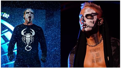 Sting (left) and Darby Allin (right)