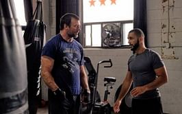 Watch: Tristar head coach Firas Zahabi grapples with 'heavyweight legend' Devon Larratt